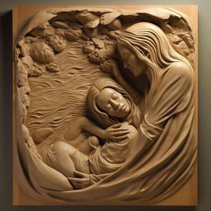 نموذج ثلاثي الأبعاد لآلة CNC 3D Art 